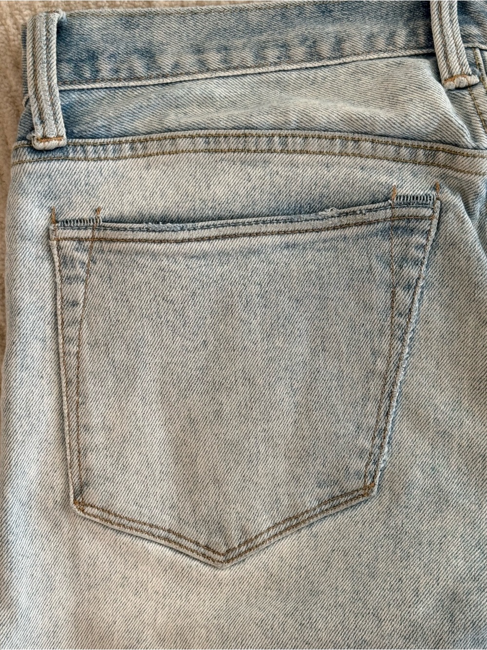 Todd Snyder Light Wash Slim Fit Jeans - Light Indigo - Picture 10 of 10